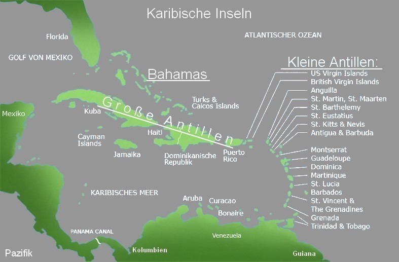 Karibische Inseln